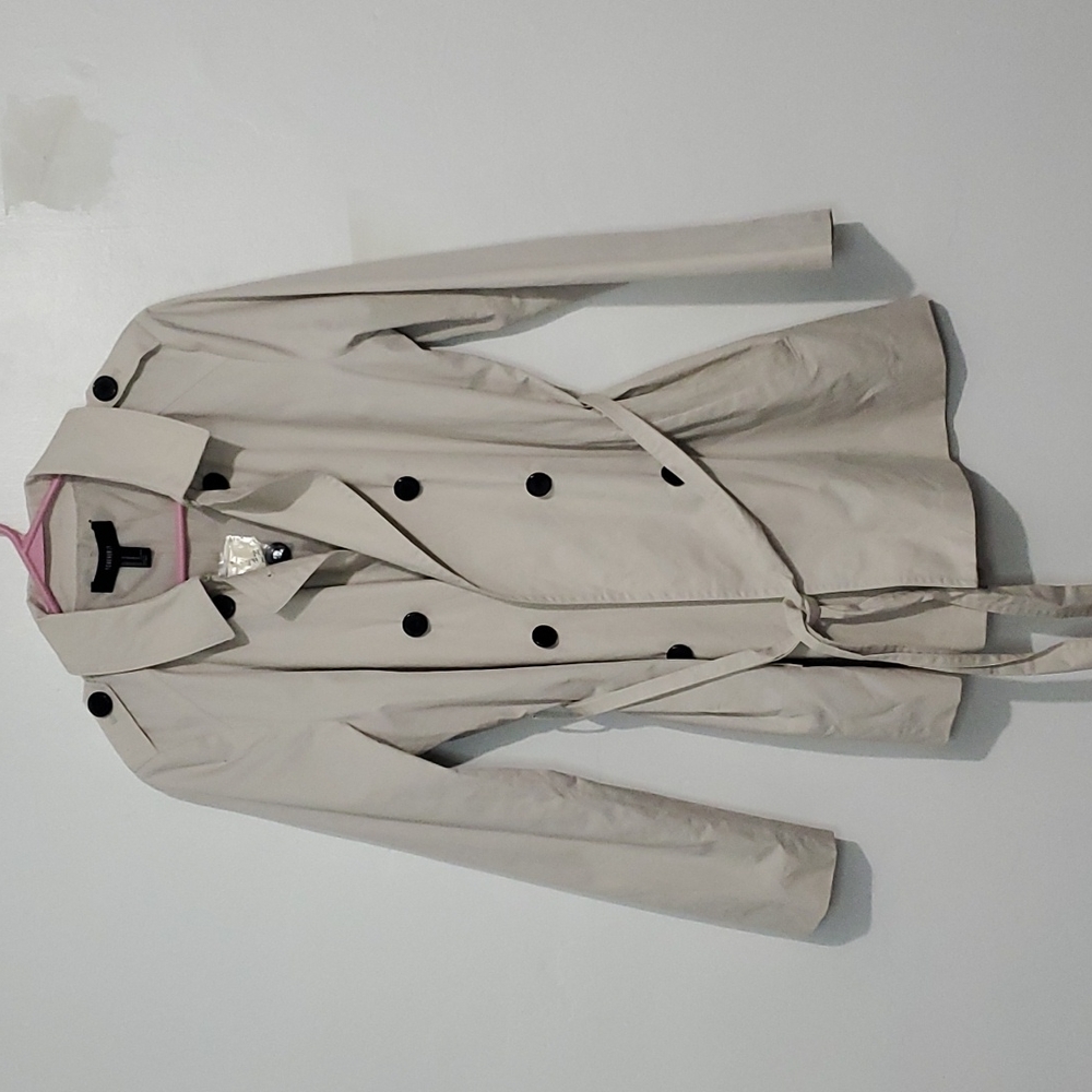 NWT Size M Women's Forever 21 Cream/ Tan Trench Coat